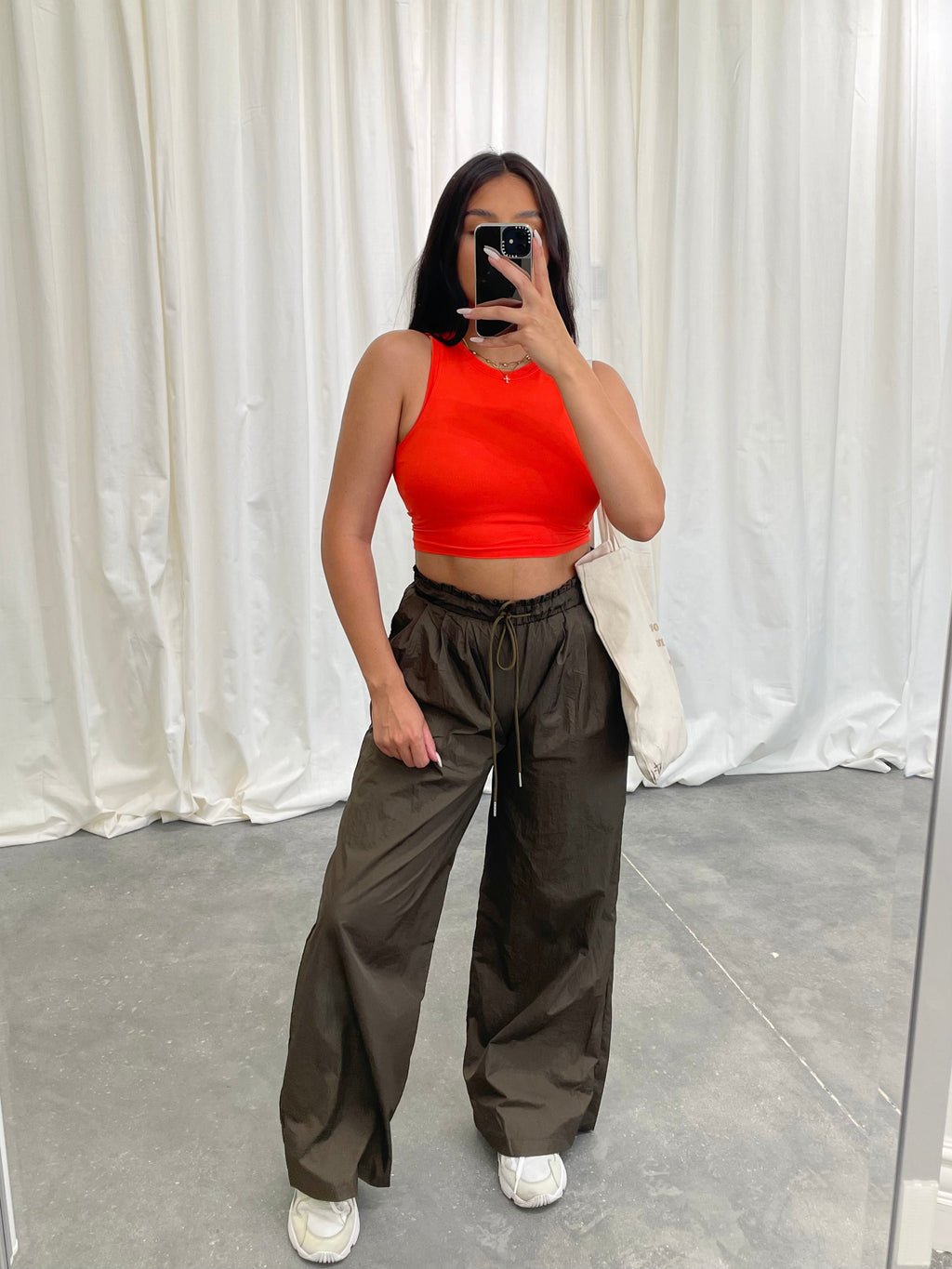 renee track pants (OLIVE) – tigercherry