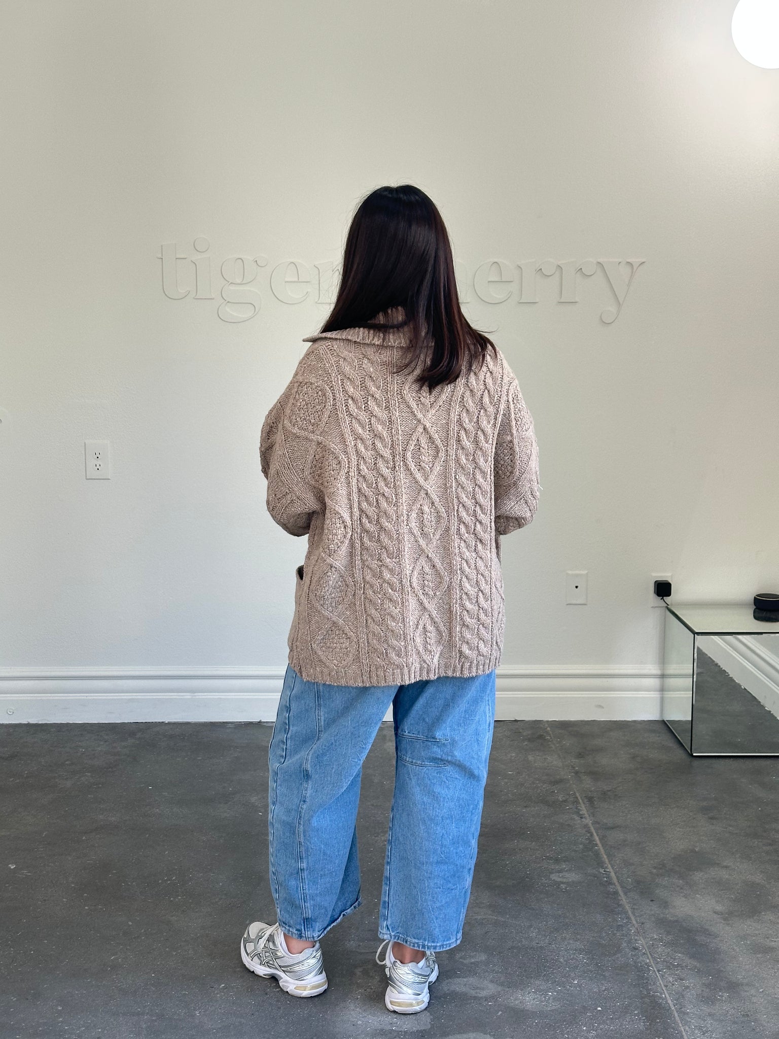 ashley cardigan (BEIGE)