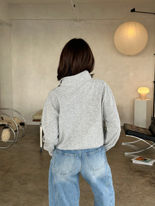 emillie sweater (HEATHER GRAY)