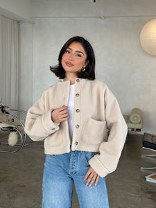 katie jacket (BEIGE)