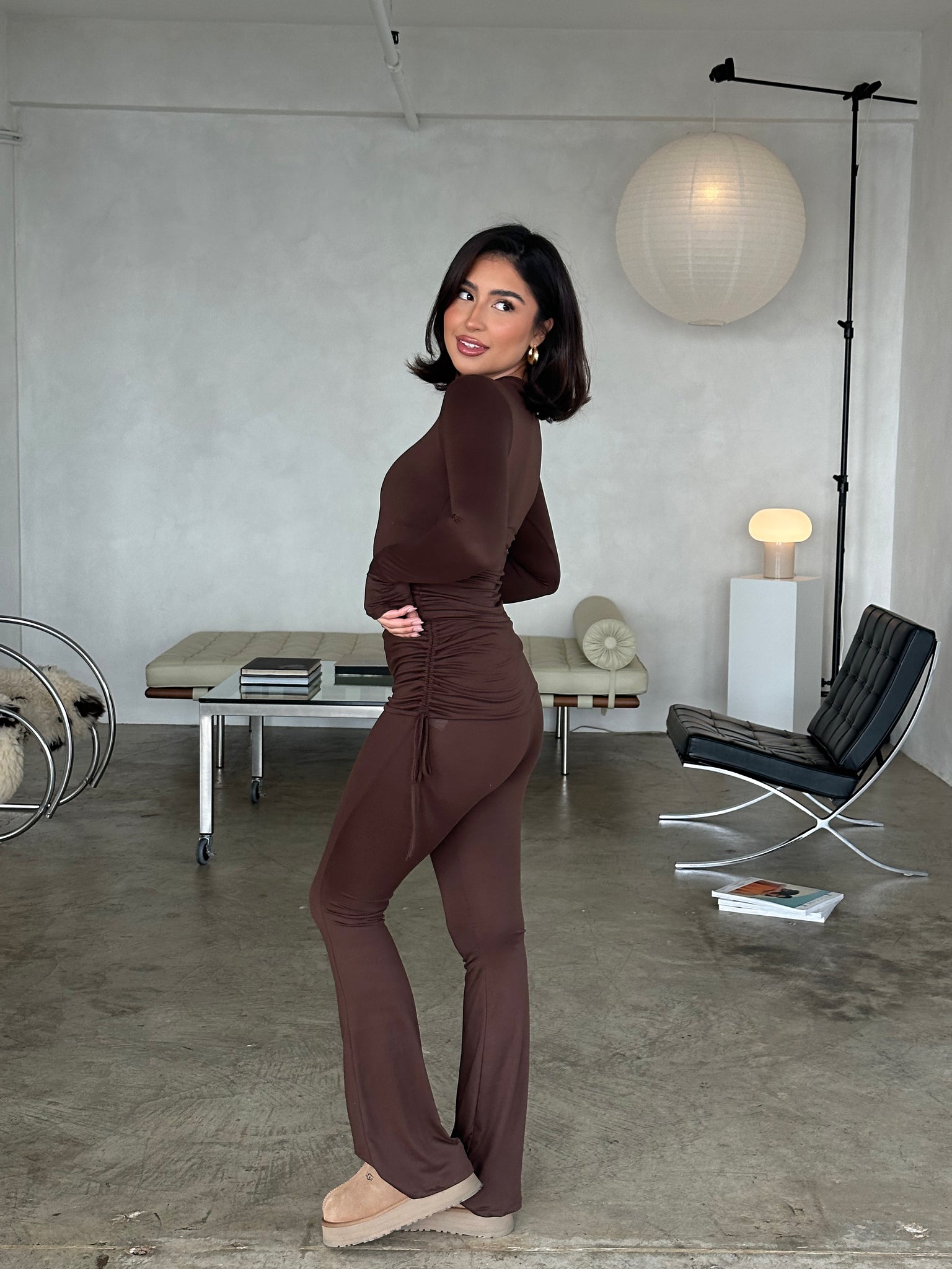 leah pants (MOCHA)