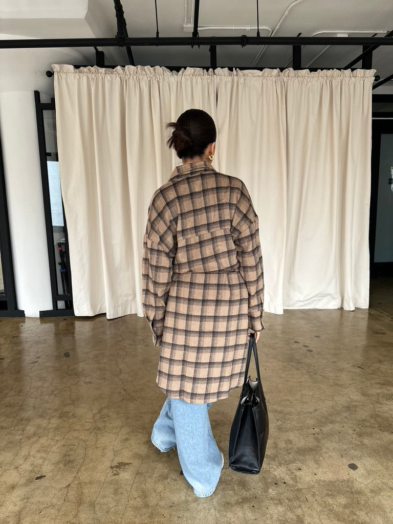 lennox coat (SAND)