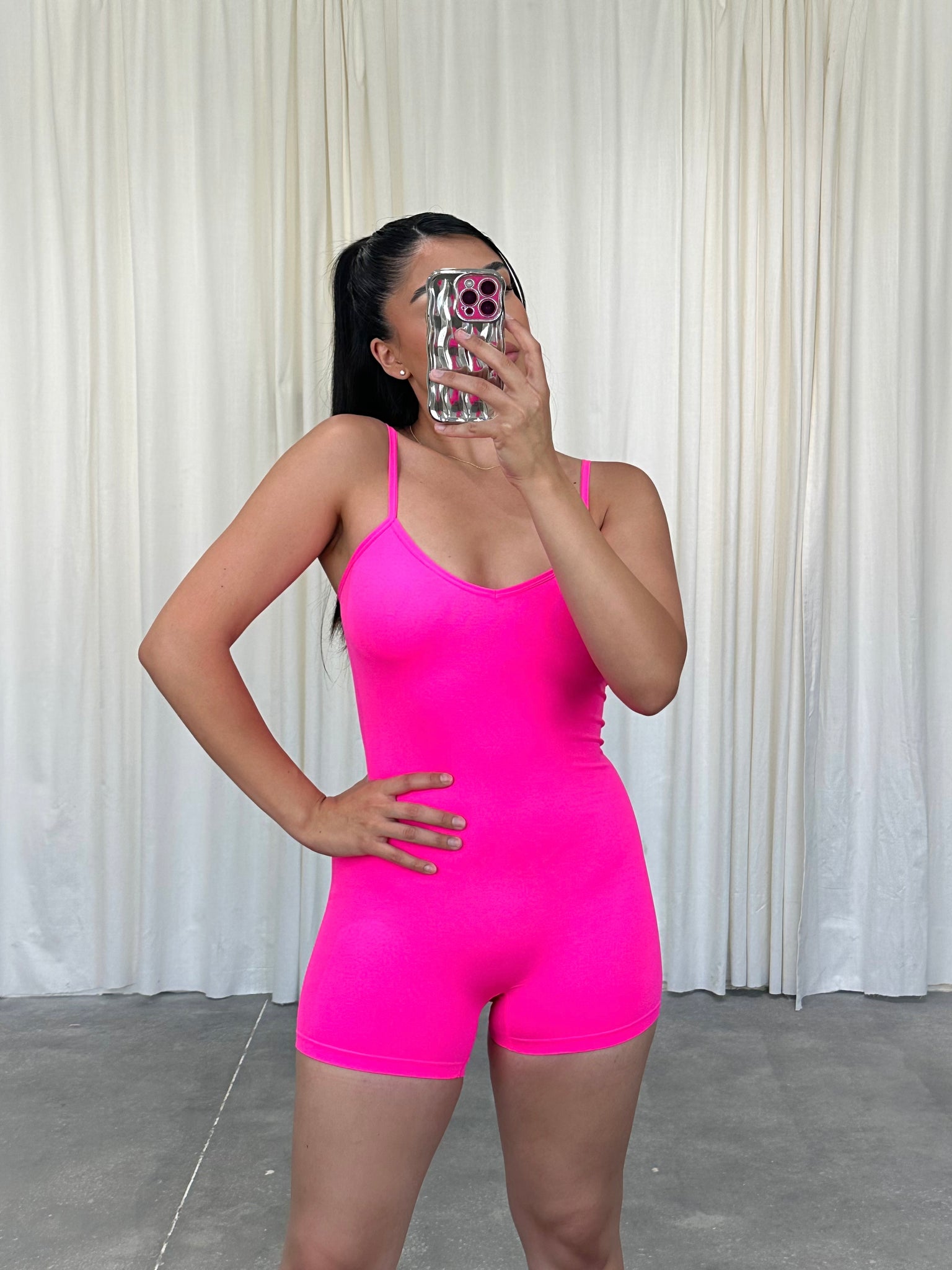 alondra romper (PARTY PINK)