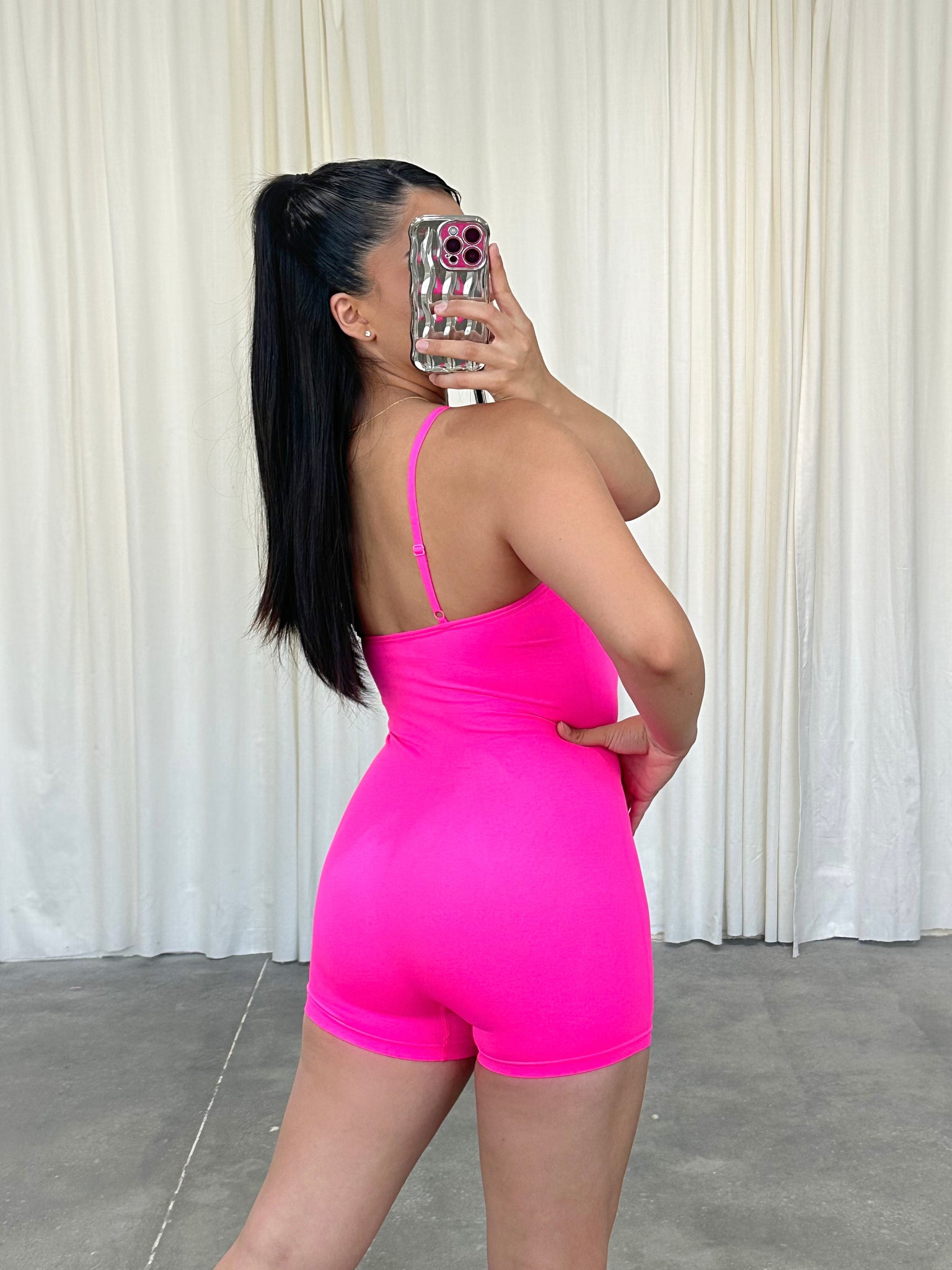 alondra romper (PARTY PINK)