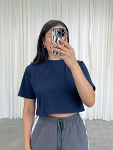 cely top (NAVY)