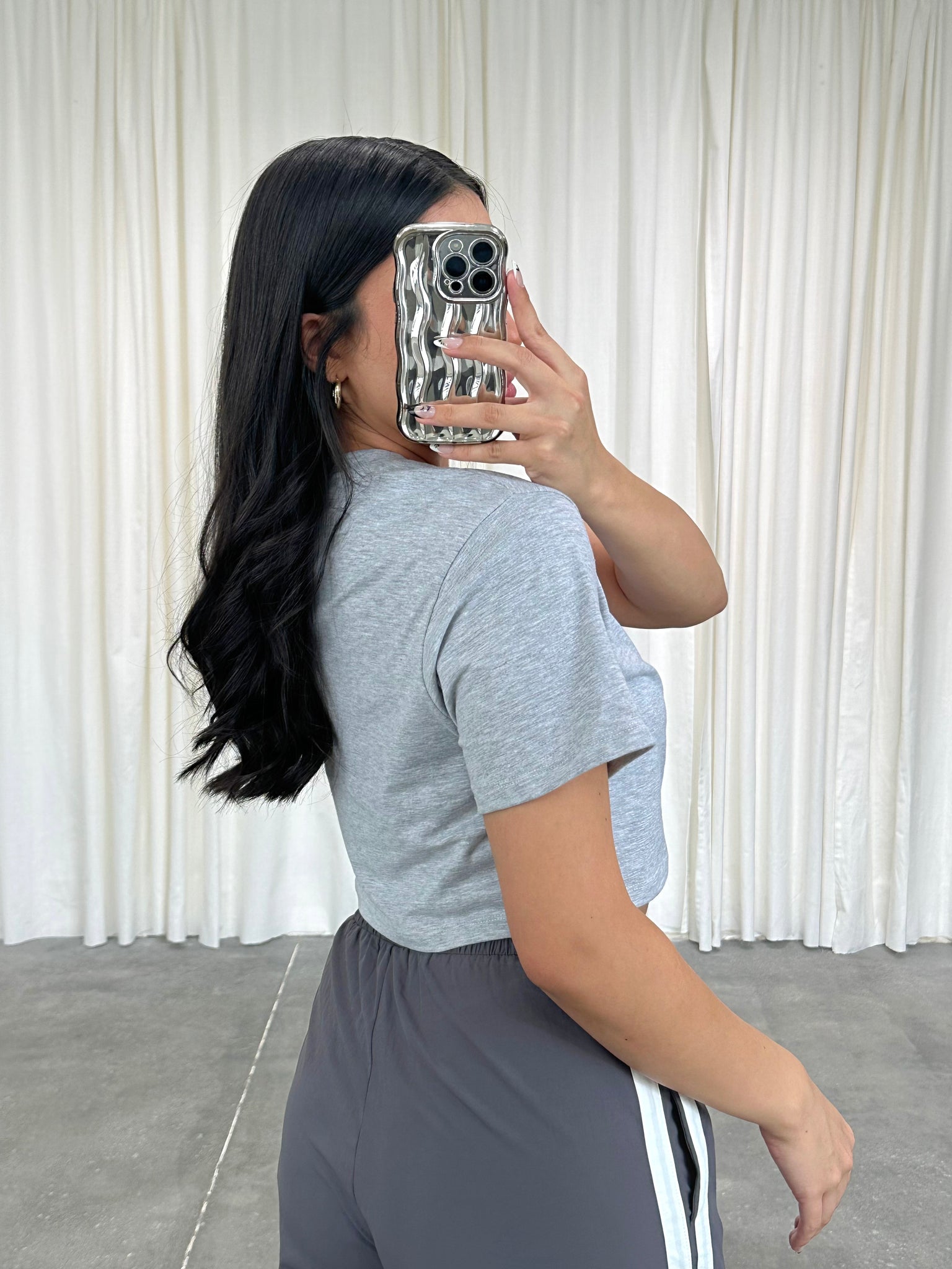 cely top (HEATHER GRAY)