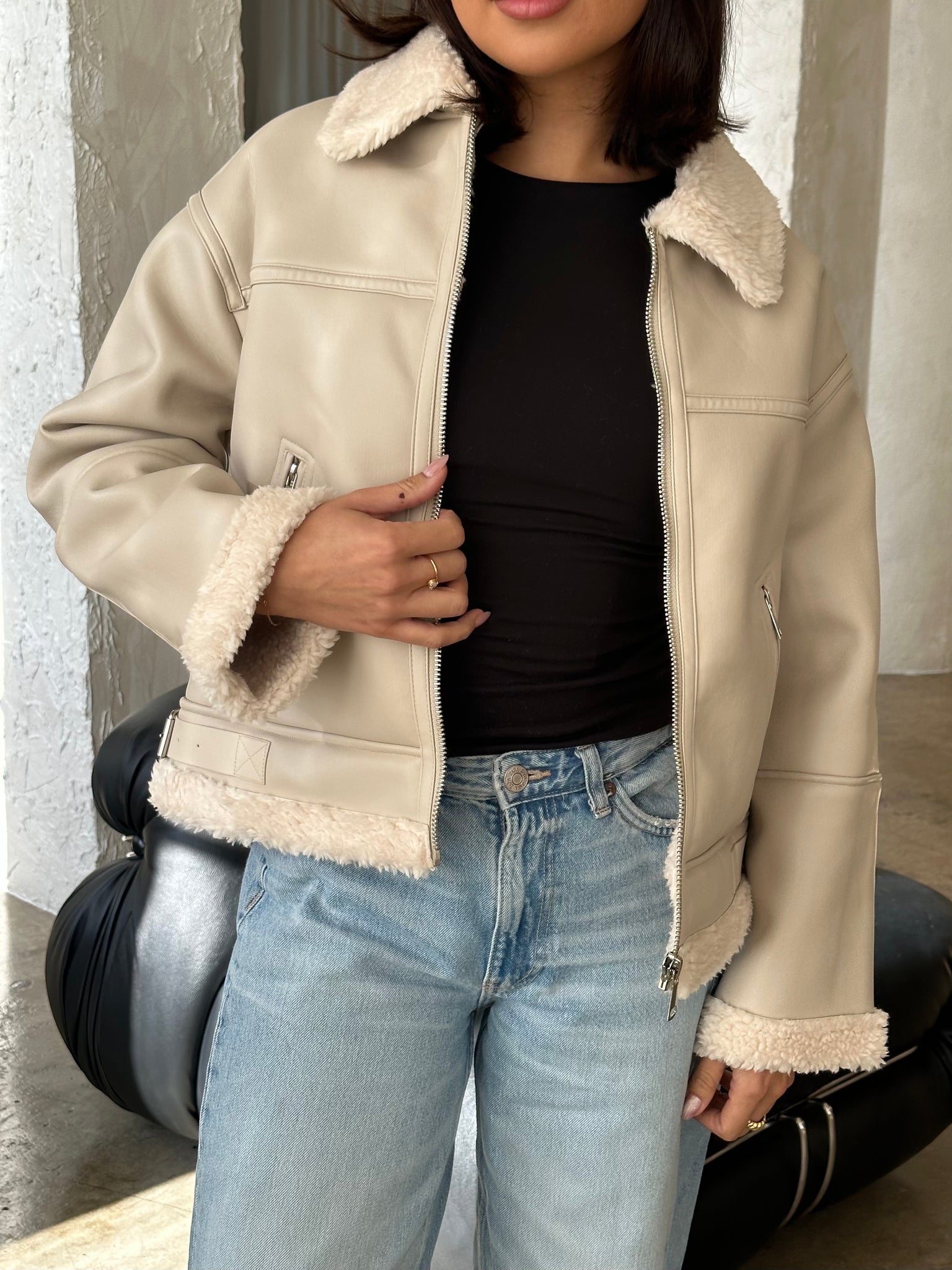 noelle jacket (CREAM)