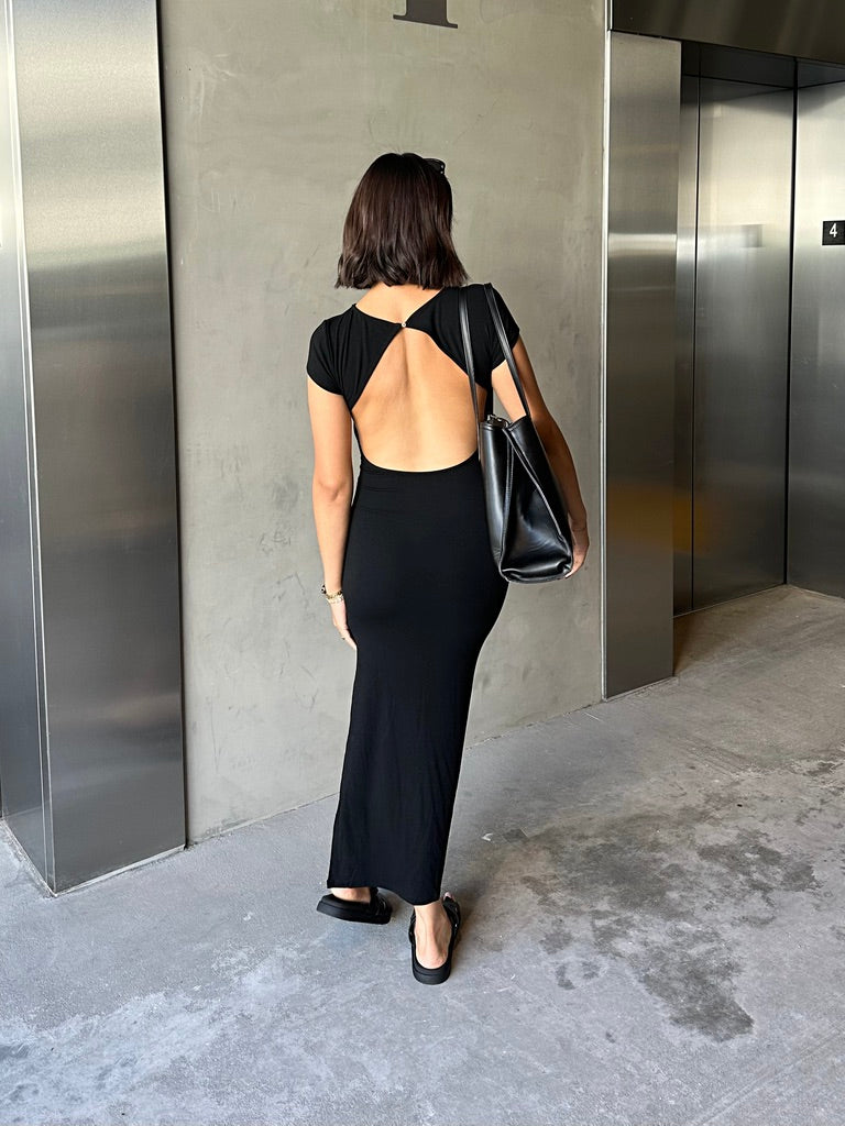 nara dress (BLACK)