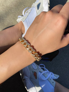 icy girl bracelet (GOLD)