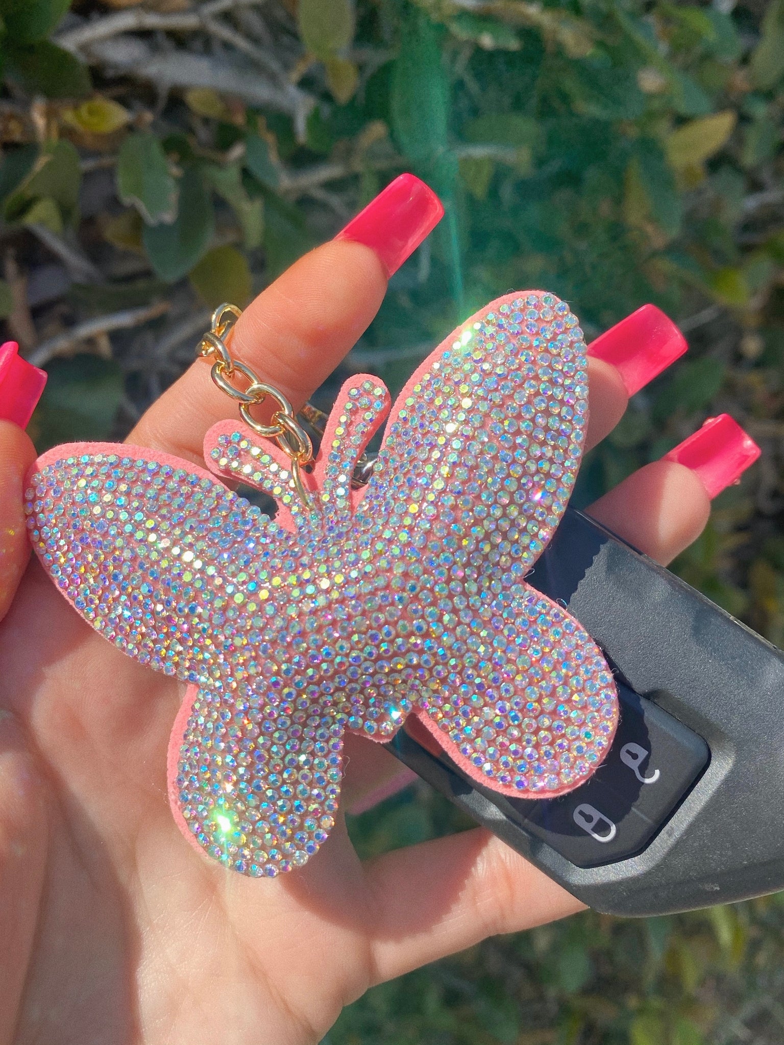 butterfly queen keychain