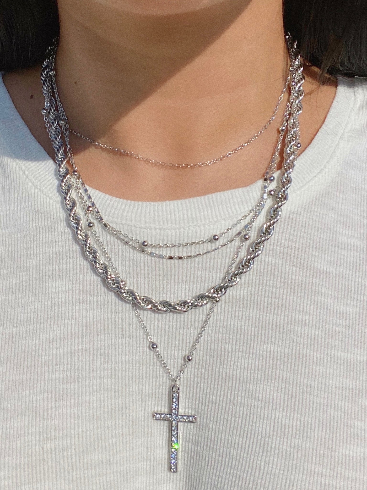 bella necklace (SILVER)