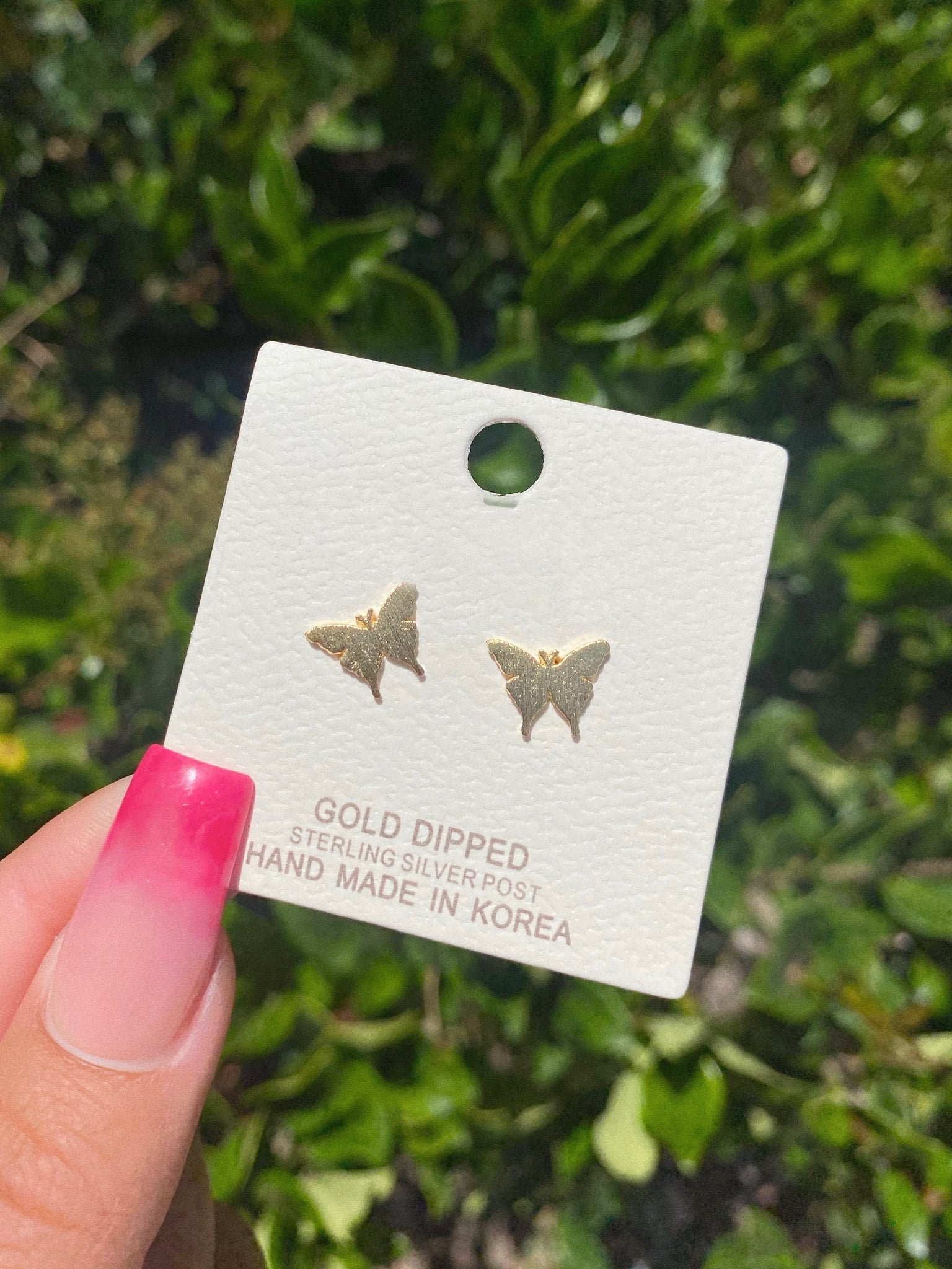 pixie earrings (GOLD DIPPED)