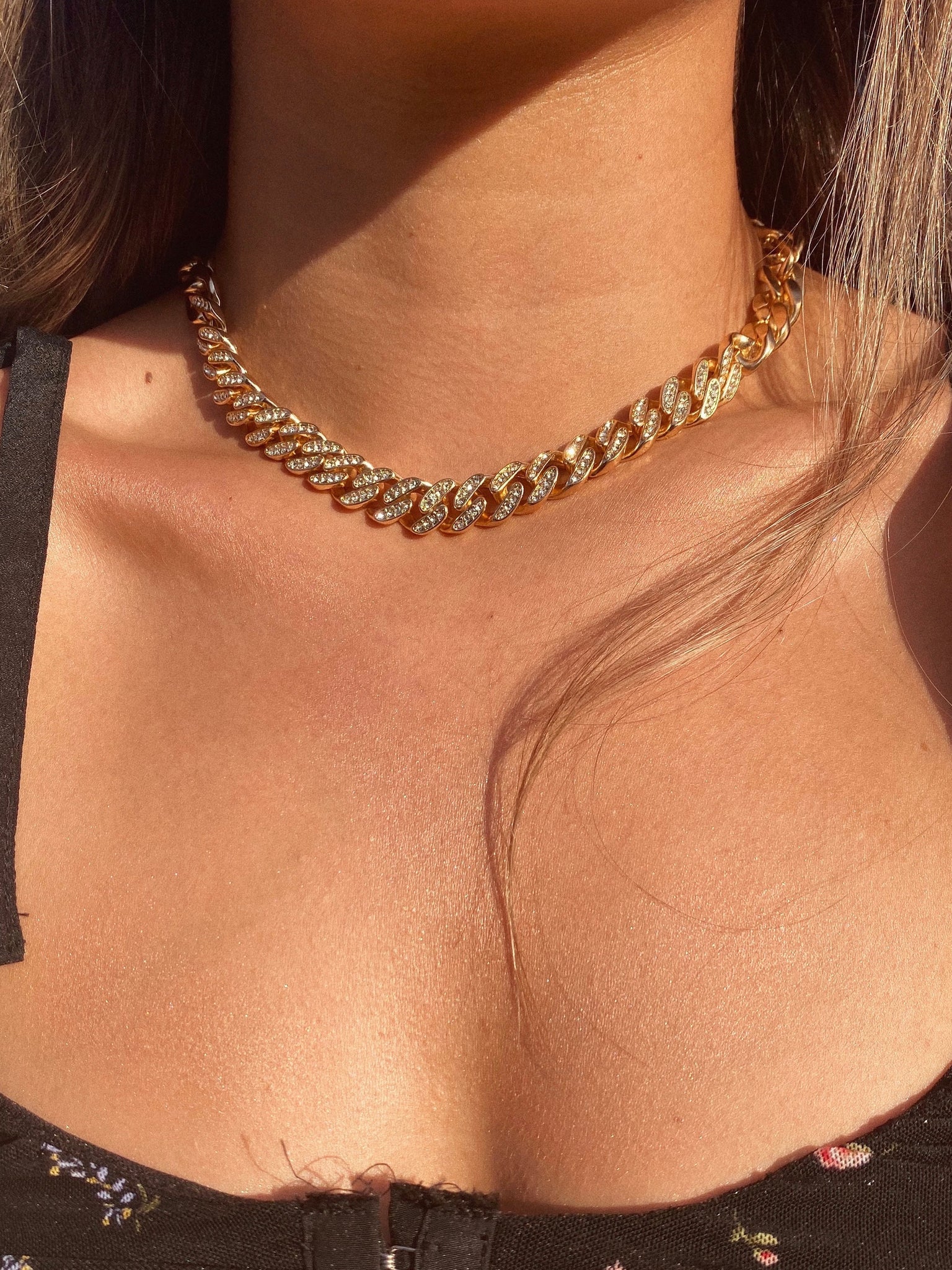 cardi necklace (GOLD)