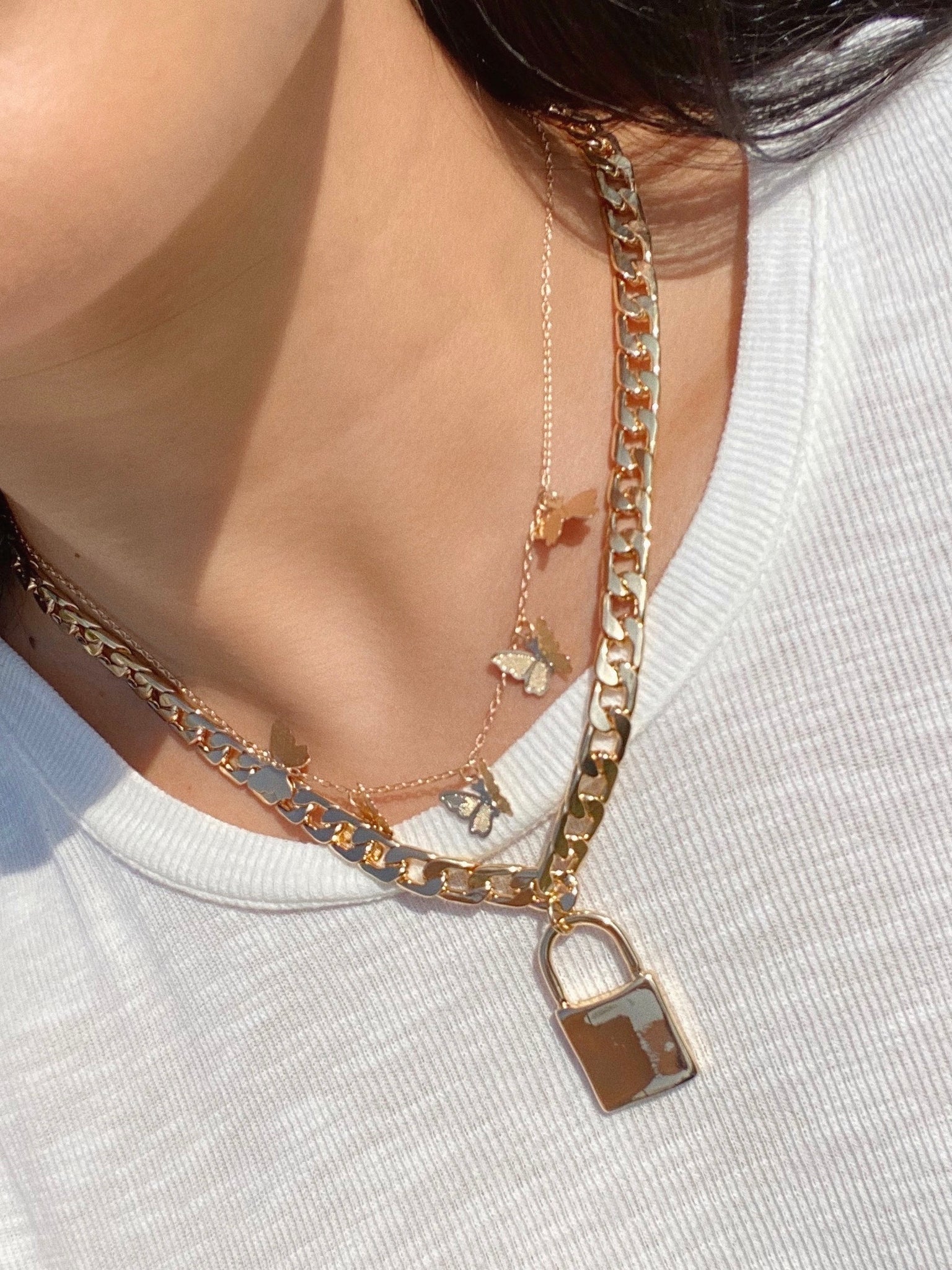 locked in love necklace