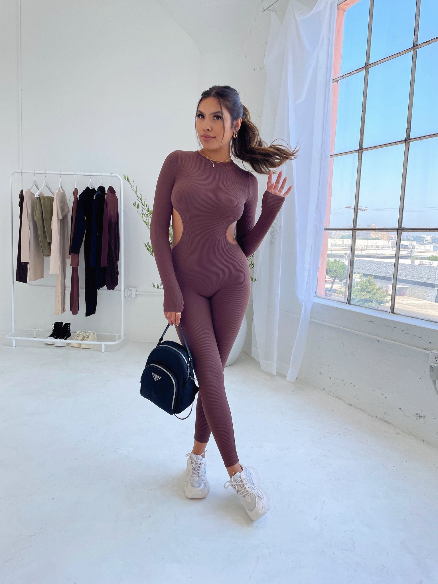 sabrina bodysuit (STONE/BEIGE)