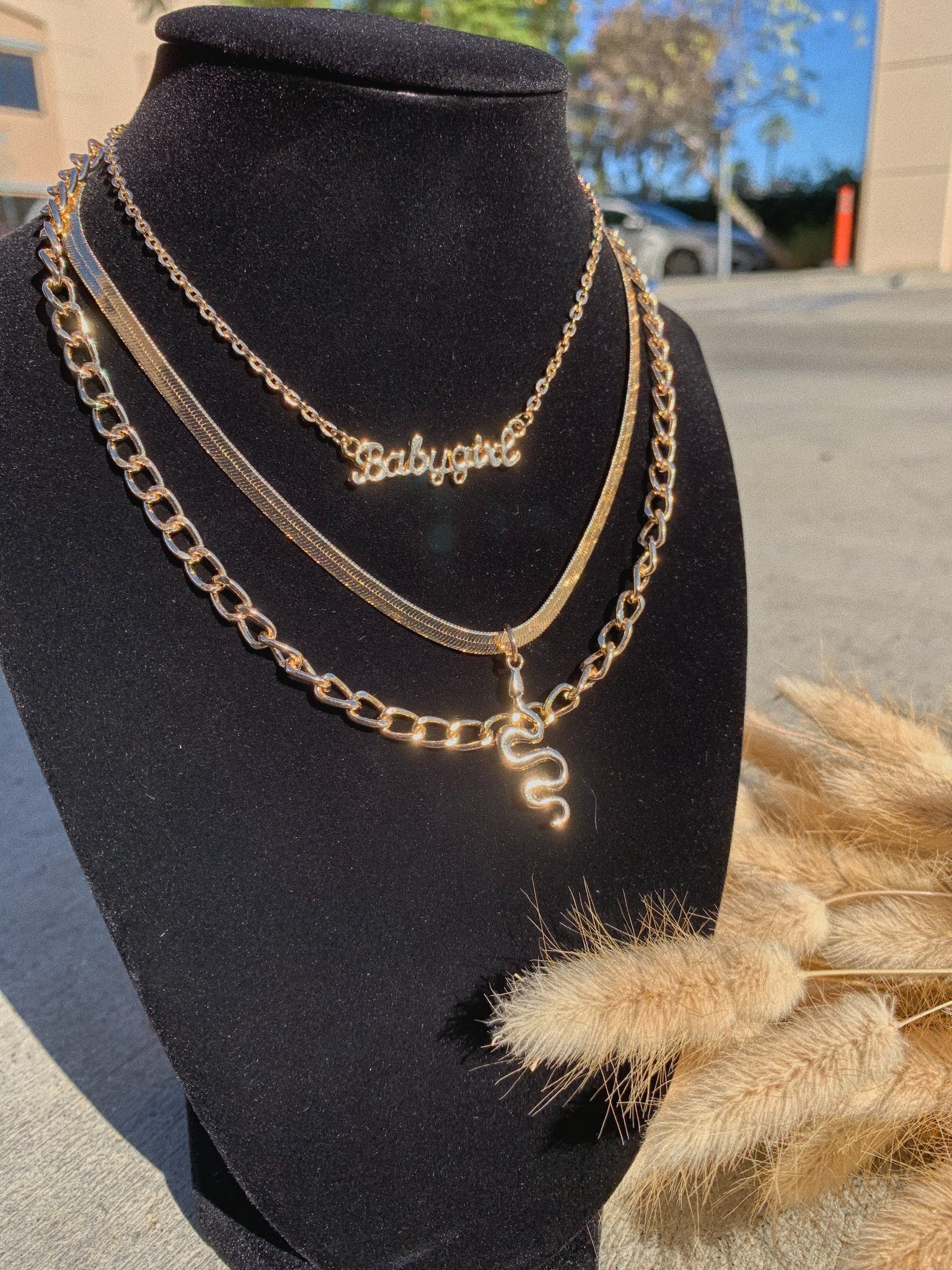 aspen necklace (GOLD)