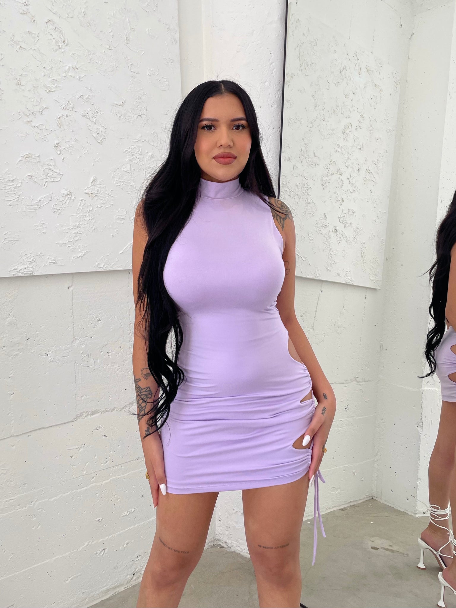 mickayla dress (LIGHT LAVENDER)